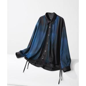 シャツ シアーカラーレイヤードシャツ(HARE) メンズ