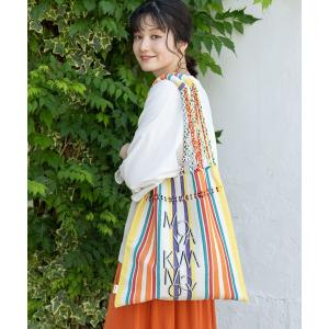 「niko and...」 トートバッグ FREE オレンジ レディース