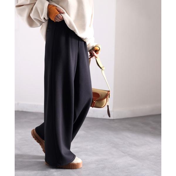 「Java」 パンツ MEDIUM ブラック レディース