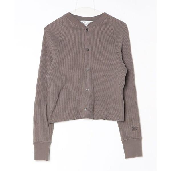 「AMERICANA」 カーディガン - グレー レディース