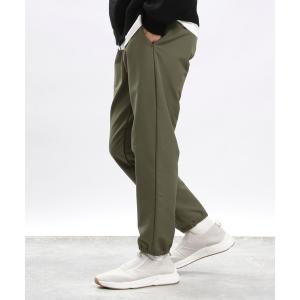 「GLOBAL WORK Smile Seed Store」 イージーパンツ MEDIUM ダークカーキ メンズ