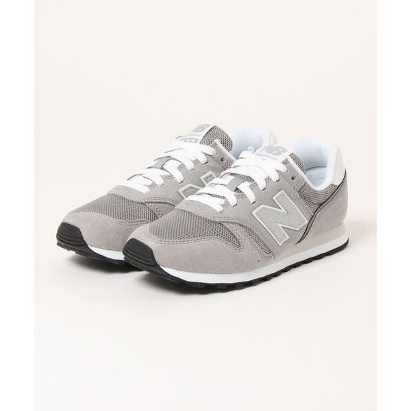 「New Balance」 ローカットスニーカー 24.0cm グレー レディース
