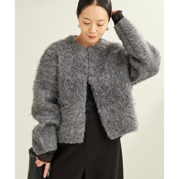 「Plage」 カーディガン FREE グレー レディース