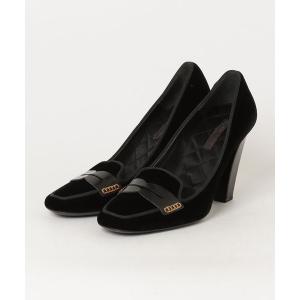 「CELINE」 パンプス 37 ブラック レディース