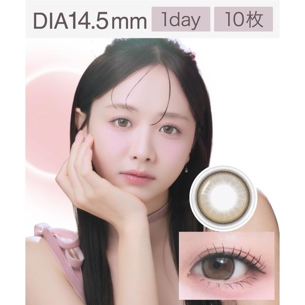 カラコン コンタクトレンズ meilly meltin 1day メルティンチョコ（10枚入り）