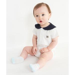 ベビー服 ロンパース 丸襟半袖カバーオールの買取情報