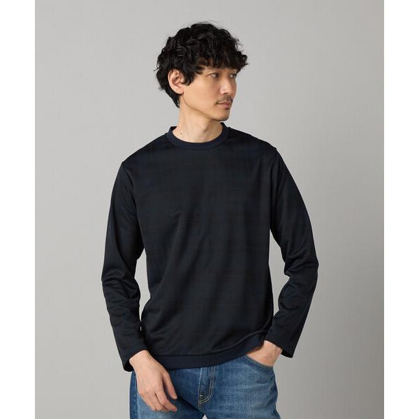 tシャツ 「IL PRINCIPE」ジャージー 長袖クルーカットソー メンズ