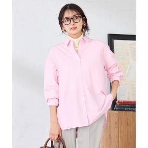 ブラウス シャツ 「シワになりにくい」ベーシックシャツ レディース