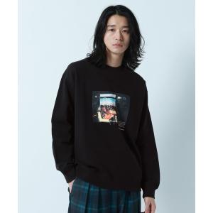 トレーナー スウェット City Photo sweat Crew/シティーフォト裏毛スウェットクルー メンズ