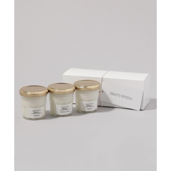 キャンドル 「handmade candle lifart...」フレグランスキャンドル BOX /...