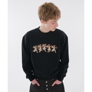 tシャツ 「 3color / 3size  」IMPACT ANGELS PRINT SWEAT PULLOVER メンズ レディース