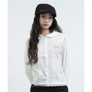 ブラウス シャツ 「日本限定」TAG BLOUSE LONG SLEEVES  / ロングスリーブタグブラウス レディース
