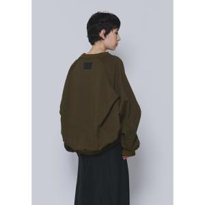 tシャツ 「COGTHEBIGSMOKE (コグ ザ ビッグ スモーク)」“LEILA WIDE CUFF”スウェット レディース