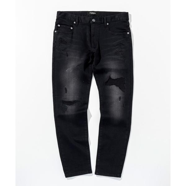 ジーンズ 1PIU1UGUALE3 RELAX(ウノピゥウノウグァーレトレ リラックス)ダメージジョ...