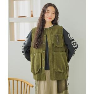 「niko and...」 ベスト FREE カーキ レディース