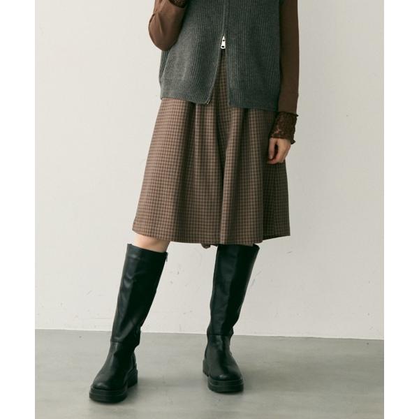 「Crisp」 パンツ FREE ブラウン レディース