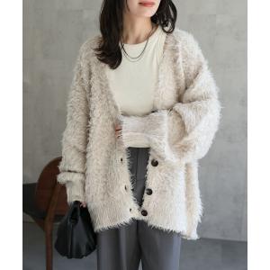 「ap retro」 ニットカーディガン FRE...の商品画像