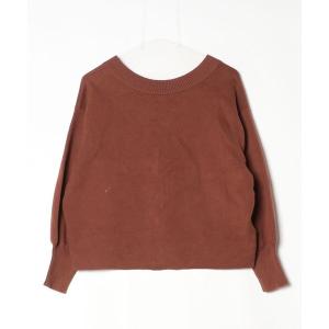 「studio CLIP」 長袖カットソー FREE ブラウン レディース