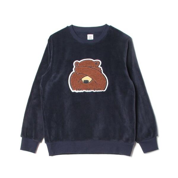 「Design Tshirts Store graniph」 長袖Tシャツ S ネイビー メンズ