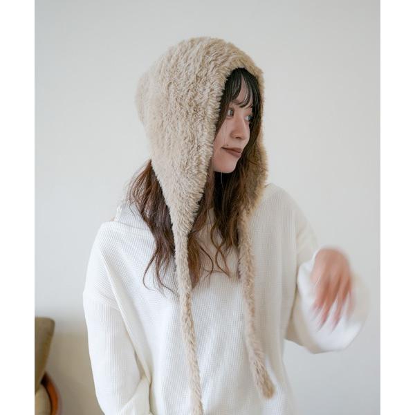 「Ruben」 ニットキャップ FREE ベージュ レディース