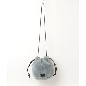 「niko and...」 ワンポイントショルダーバッグ - ブルー レディース