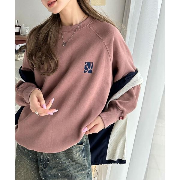 「Java」 スウェットカットソー LARGE ベージュ レディース