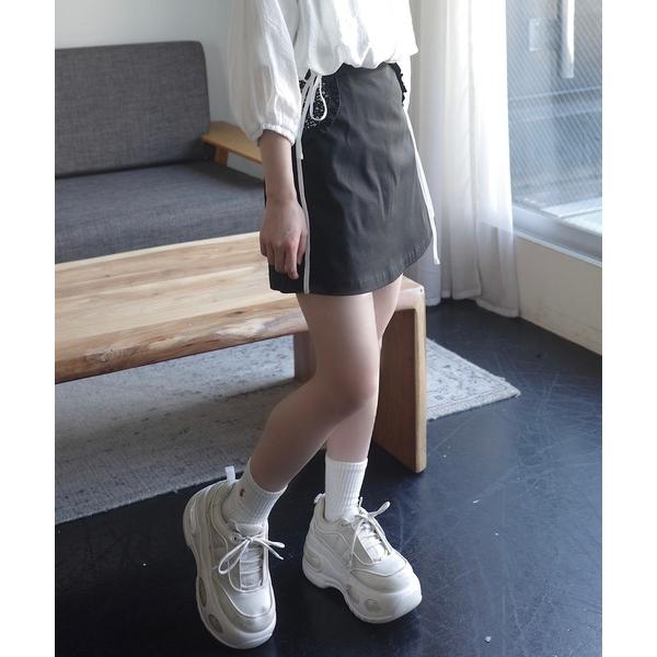 「INTER FACTORY」 キュロット FREE ブラック レディース