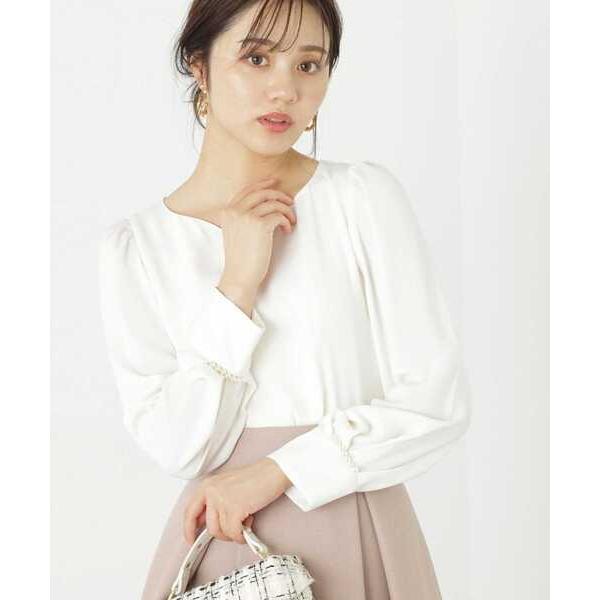 「PROPORTION BODY DRESSING」 長袖ブラウス SMALL ホワイト系その他 レ...