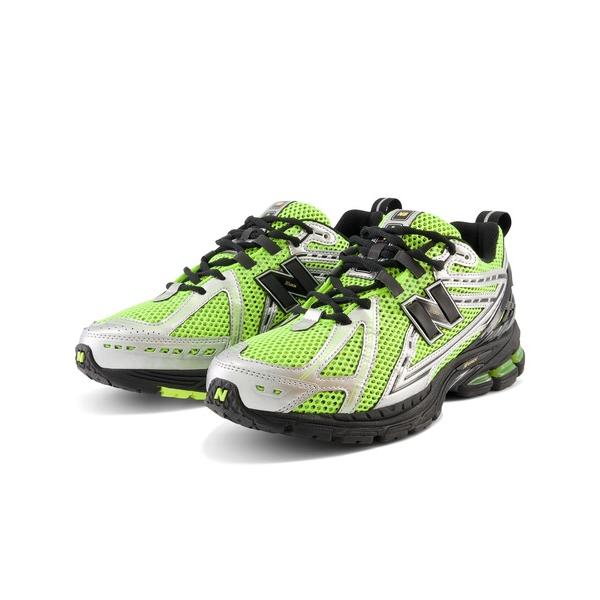 「New Balance」 ローカットスニーカー 27cm グリーン メンズ