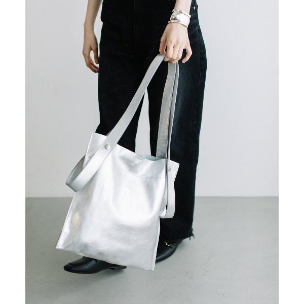「Beau're」 トートバッグ FREE シルバー レディース