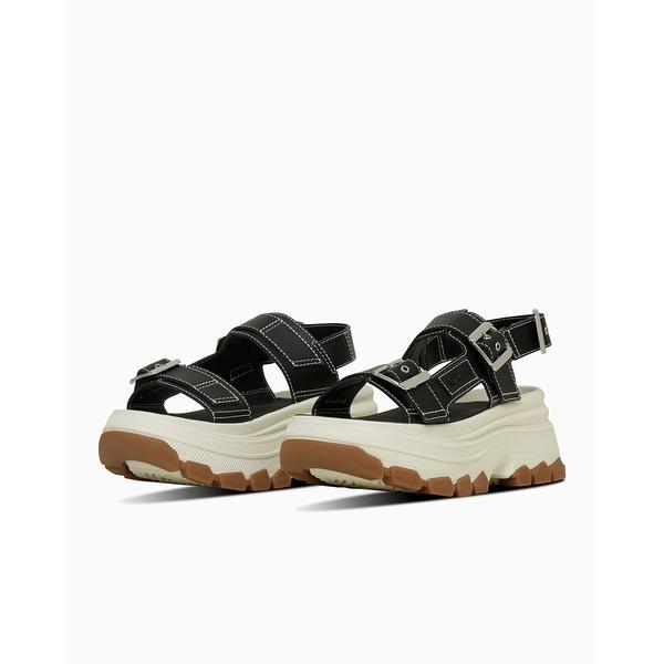 「CONVERSE ALL STAR」 フラットサンダル 7.5 ブラック レディース