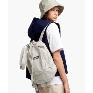 デイバック リュック 撥水 ライト＆コンパクト 巾着バックパック 15L レディース メンズ