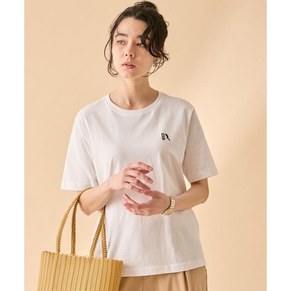 tシャツ 2枚セット ワンポイントロゴ刺繍 2パック半袖Tシャツ レディース メンズ