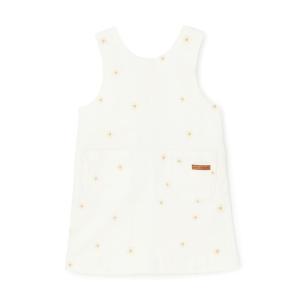 ジャンパースカート 花刺しゅうジャンスカ キッズ 子供服 女の子