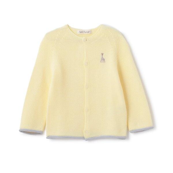 カーディガン ガーター編みカーディガン「日本製」 キッズ 子供服 男の子 女の子