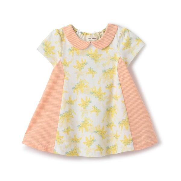 チュニック ミモザ切替チュニック キッズ 子供服 女の子