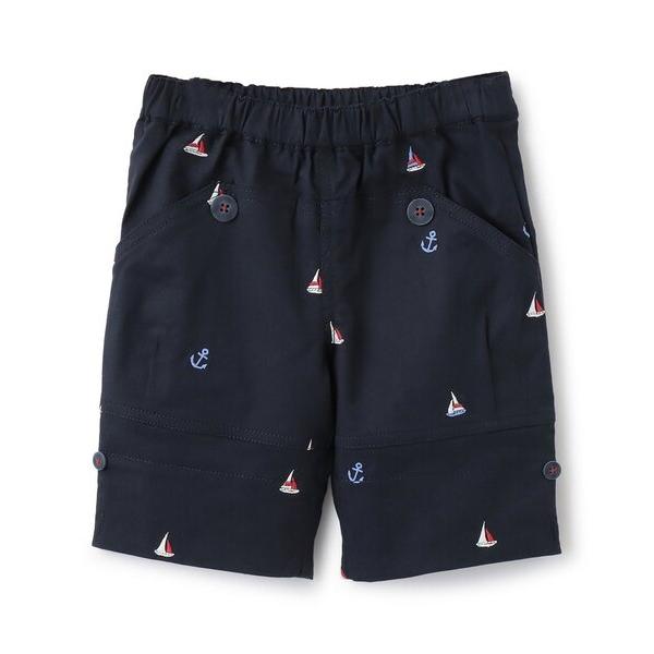 パンツ ヨット刺しゅうハーフパンツ キッズ 子供服 男の子