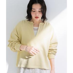 tシャツ SET2点 深Vネック裏毛+プルオーバー レディース