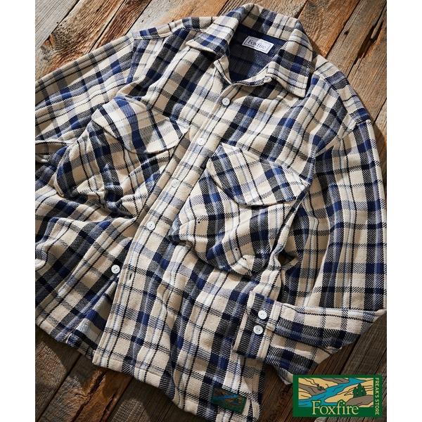 「Foxfire」 長袖シャツ LARGE ベージュ メンズ