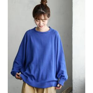 「soulberry」 長袖ニット L ブルー レディース