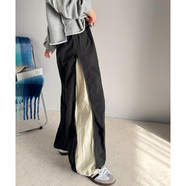 「Java」 イージーパンツ LARGE ブラック レディース