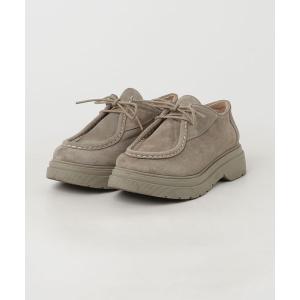 「QUSHELI」 シューズ 39 ベージュ レディース