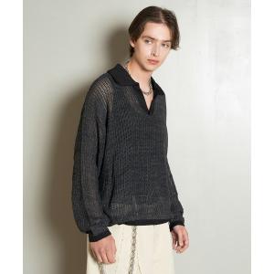 「Forte（フォルテ）」 長袖ニット MEDIUM ブラック メンズ