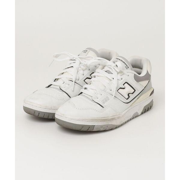 「New Balance」 ローカットスニーカー 23.5cm ベージュ レディース