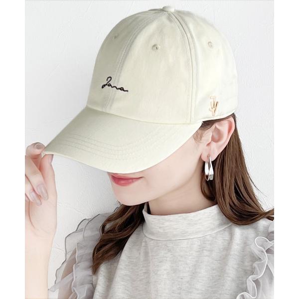 「Java」 キャップ ONE SIZE ホワイト レディース