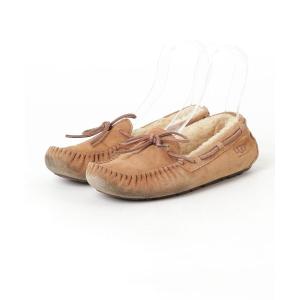 「UGG」 モカシンシューズ 23cm ブラウン レディース