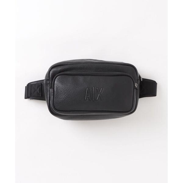 「ARMANI EXCHANGE」 ウエストバッグ FREE ブラック メンズ