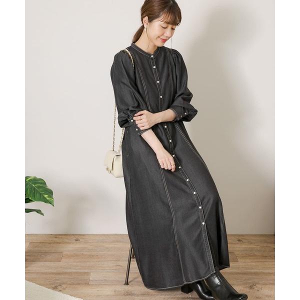 「URBAN RESEARCH Sonny Label」 長袖ワンピース SMALL グレー レディ...