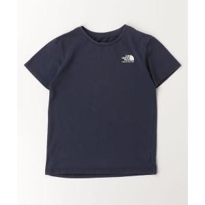 「THE NORTH FACE」 「KIDS」ワンポイント半袖Tシャツ 150 ネイビー キッズ