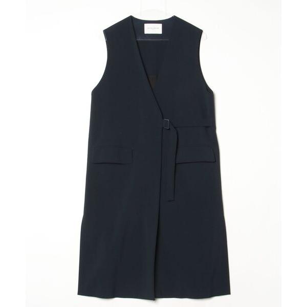 「UNITED ARROWS」 ベスト - ネイビー レディース